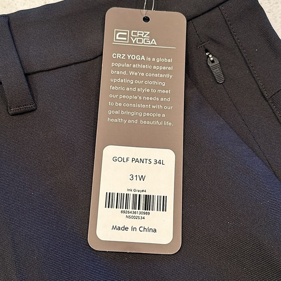 All-Day Comfy Classic-Fit Golf Pants 34'' - Picture 5 of 6